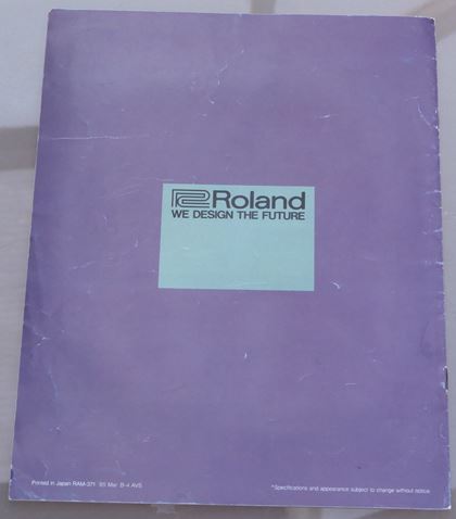 Roland-Rhythm Machines & Sequencers Vol 1